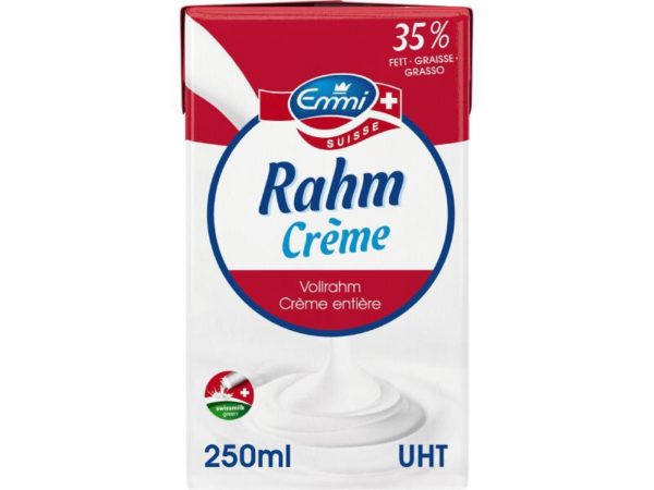 Emmi crème entière 35% UHT 25cl