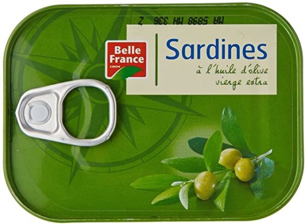 BELLE FRANCE - Sardines à l'huile d'olive 135g