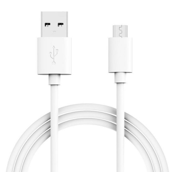 Câble Micro USB 1m Blanc