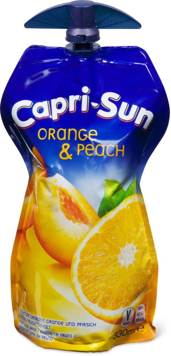 Capri-Sun orange et pêche 33cl