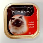 ATHENA – Nourriture pour chats au bœuf 100 g