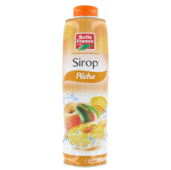 BELLE FRANCE - Sirop à la pêche 75cl