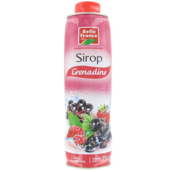 BELLE FRANCE - Sirop à la grenadine 75cl