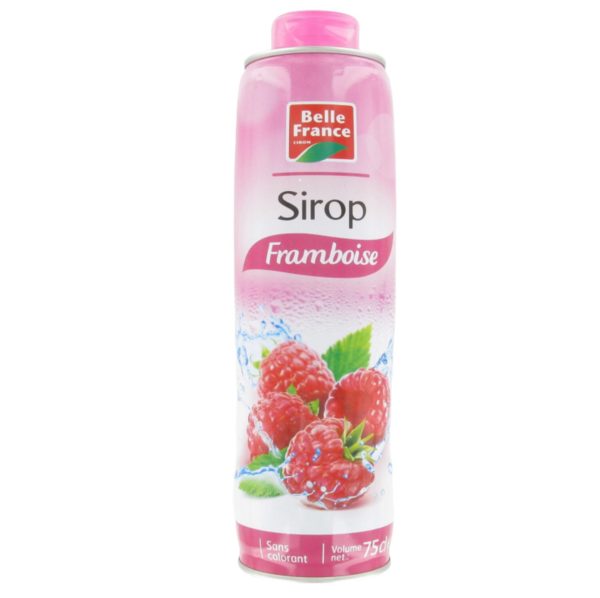 BELLE FRANCE - Sirop à la framboise 75cl