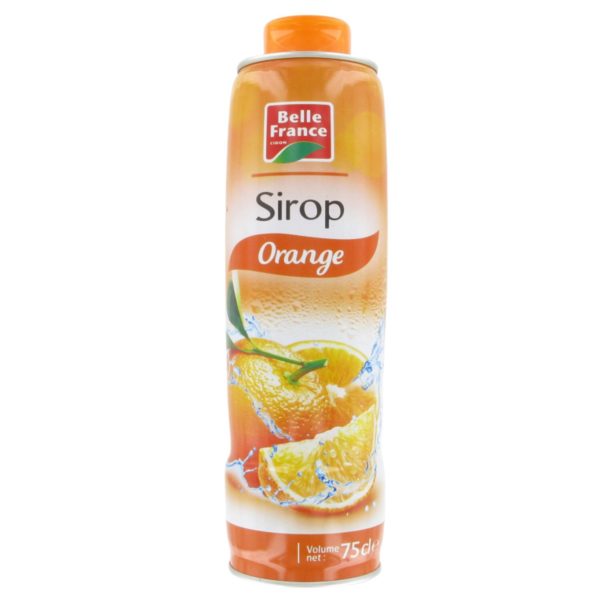 BELLE FRANCE - Sirop à l'orange 75cl