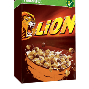 Nestlé - Céréales Lion au caramel et chocolat