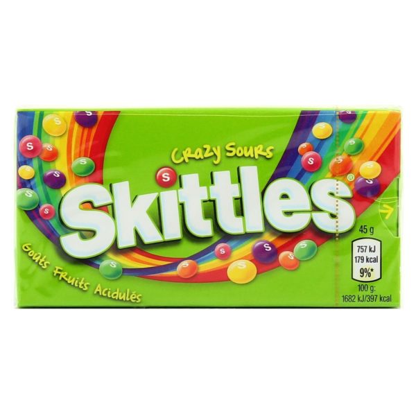 Skittles - Crazy sours 45g