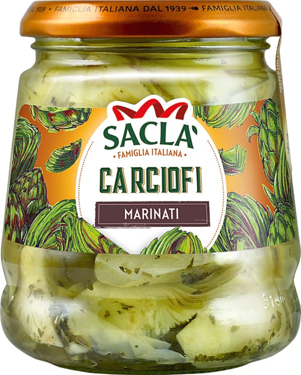 SACLÀ ITALIA - Coeurs d'artichauts 285g