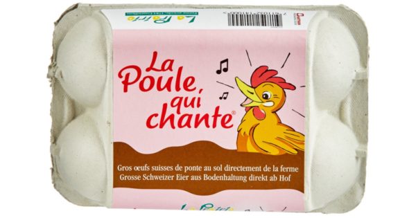 La Poule qui Chante - pack de 6 oeufs