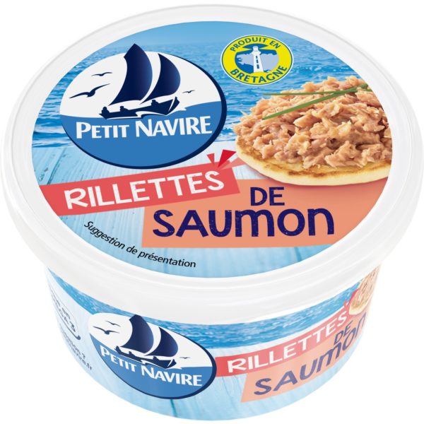 PETIT NAVIRE - Rillettes de saumon 125g