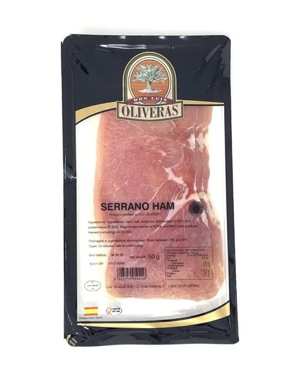 Oliveras - Serrano Ham 50g