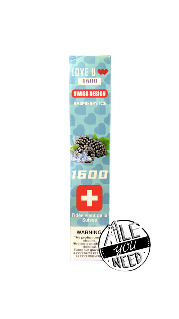 Love U - Mixed Berries 1600 bouffées (2% nicotine)