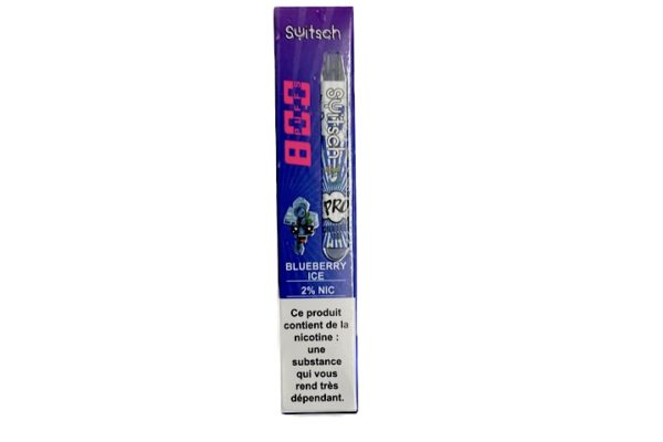 Switsch Puff - Blueberry Ice 800 bouffées (2% nicotine)