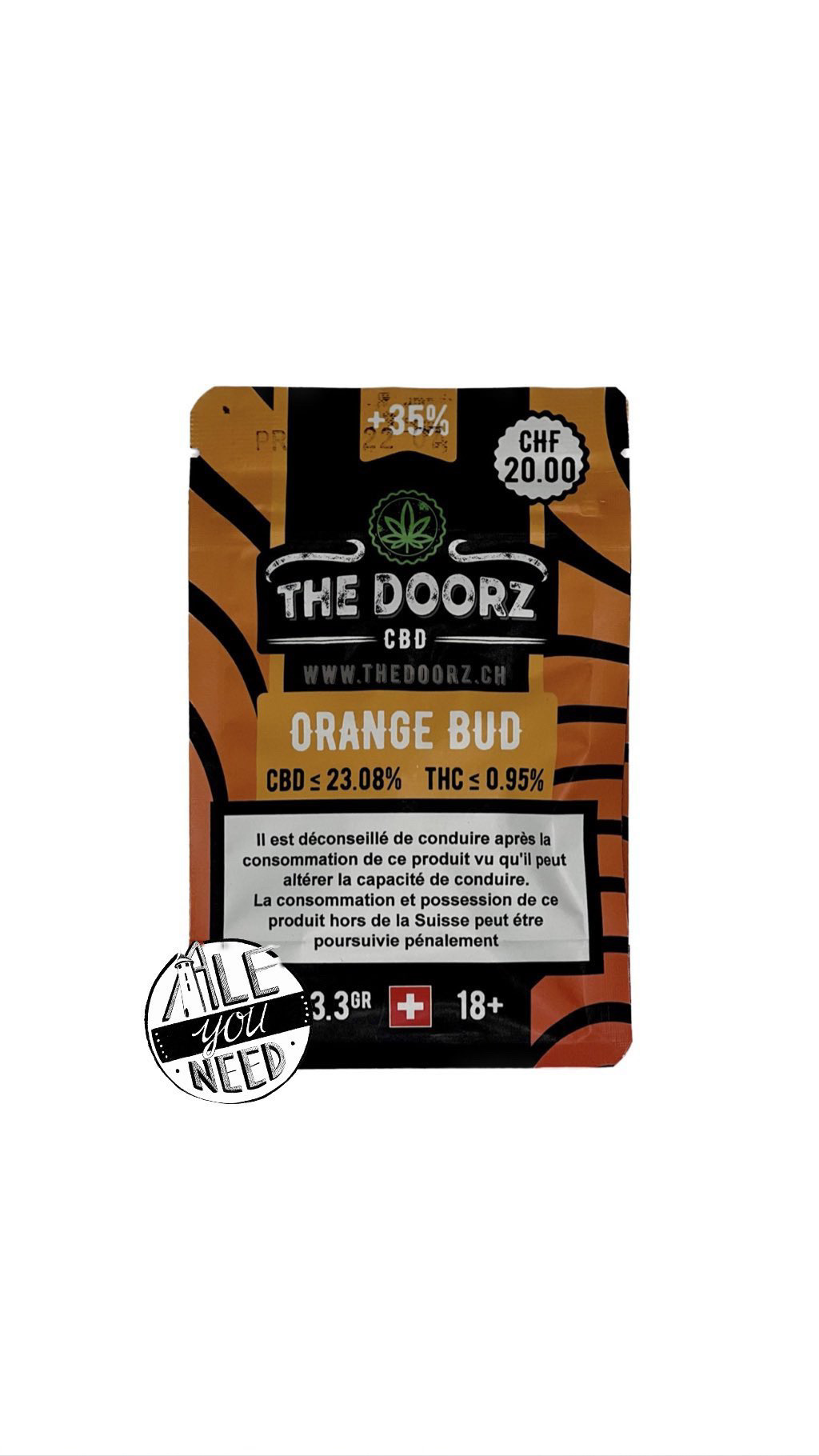 The Doorz CBD Orange Bud