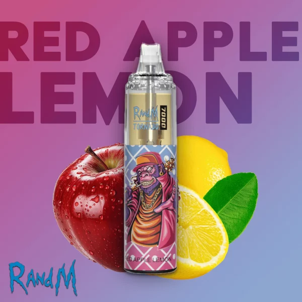 R And M Tornado - Red Apple Lemon 7000 bouffées (2% nicotine)