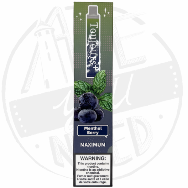 Toujours+ 2% Nicotine Menthol Berry pack de 10