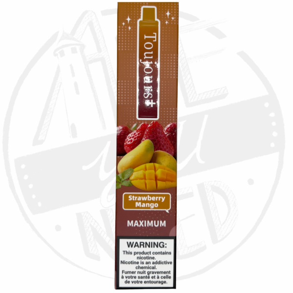 Toujours+ 2% Nicotine Strawberry Mango pack de 10