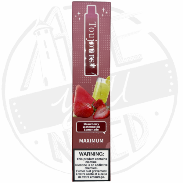 Toujours+ 2% Nicotine Strawberry Watermelon Lemonade pack de 10