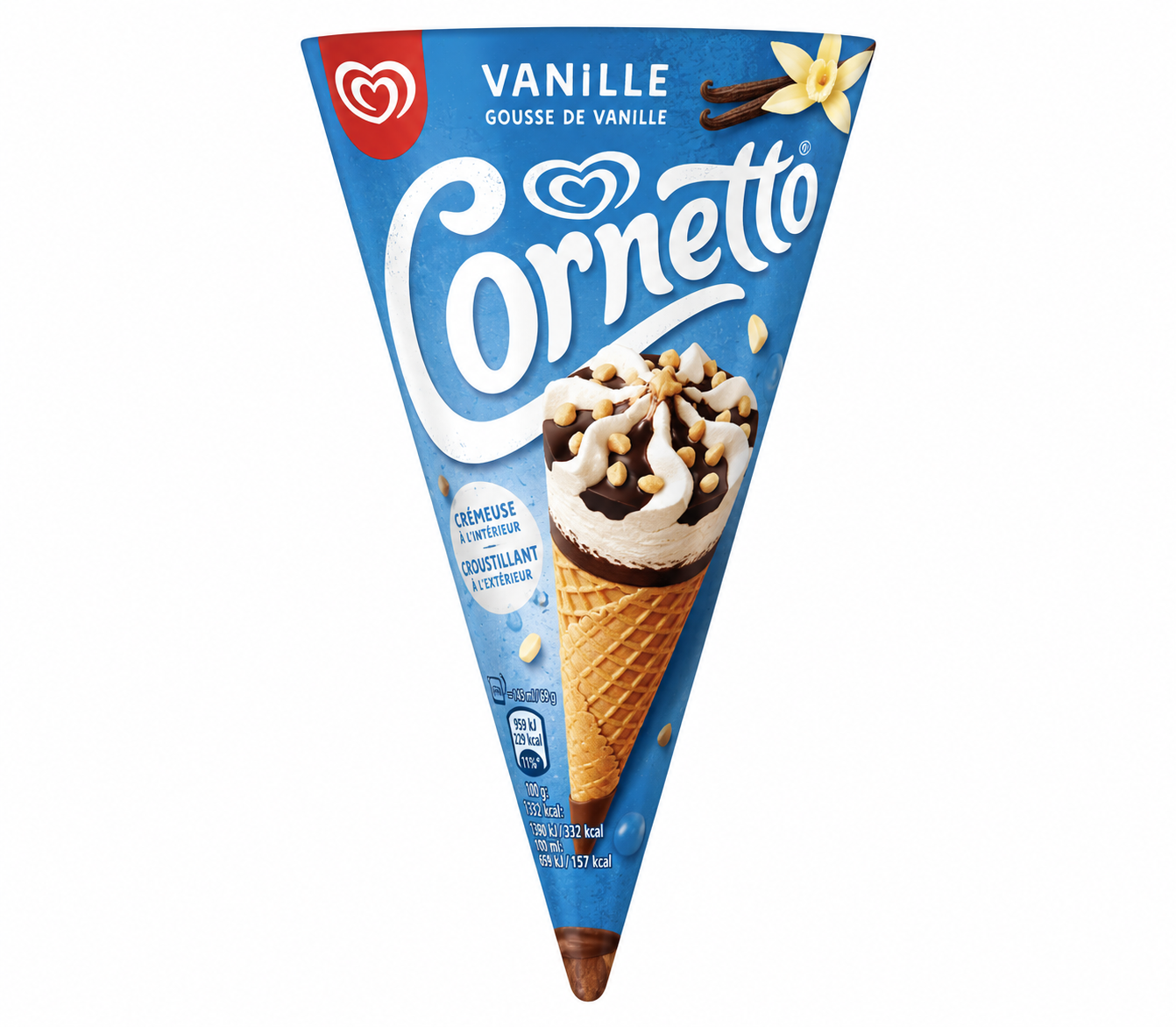 Cornetto Vanille 145g